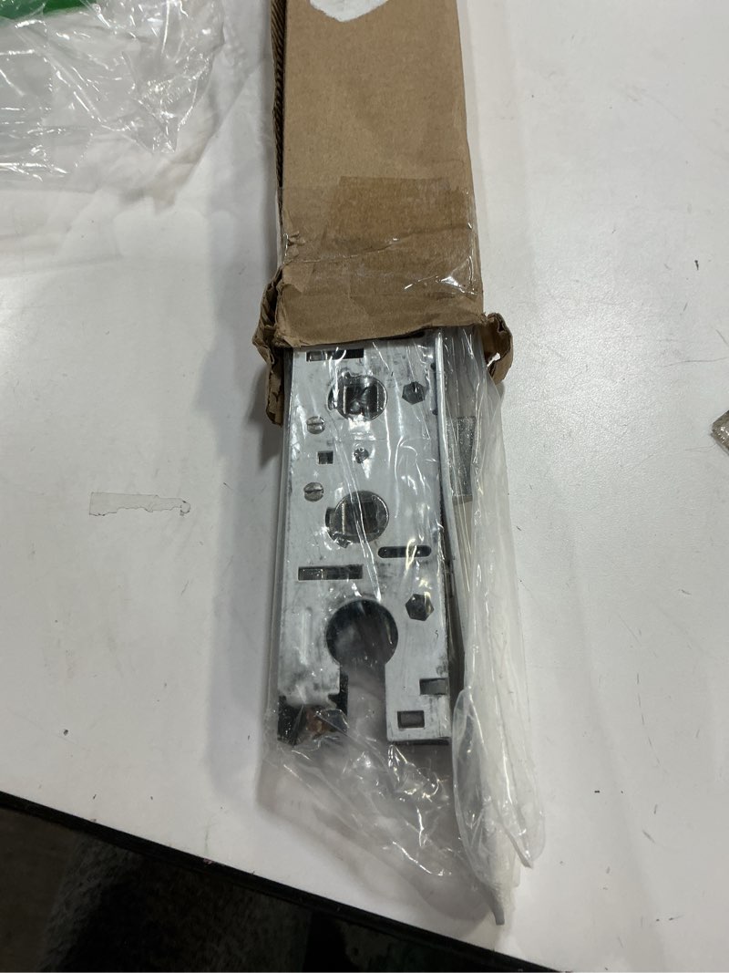 Condition photo showing As Is for Storm Door 2 Piont Mortise Lock Body Replacement Fit for Pella Storm Door Handle Set Part (White) 1 Pack White