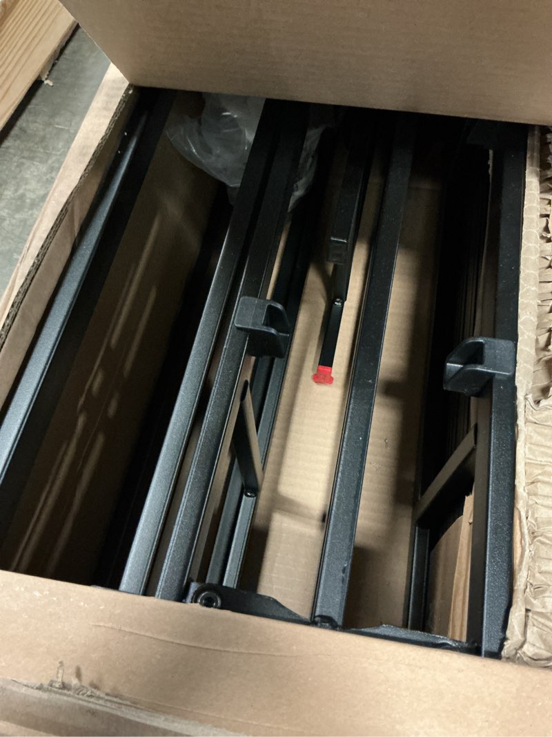 Condition photo showing Good Condition for amazon basics smart box spring bed base, 9-inch height mattress foundation, tool-free easy assembly, strong support, queen, 79" l x 59.5" w x 9" h, white