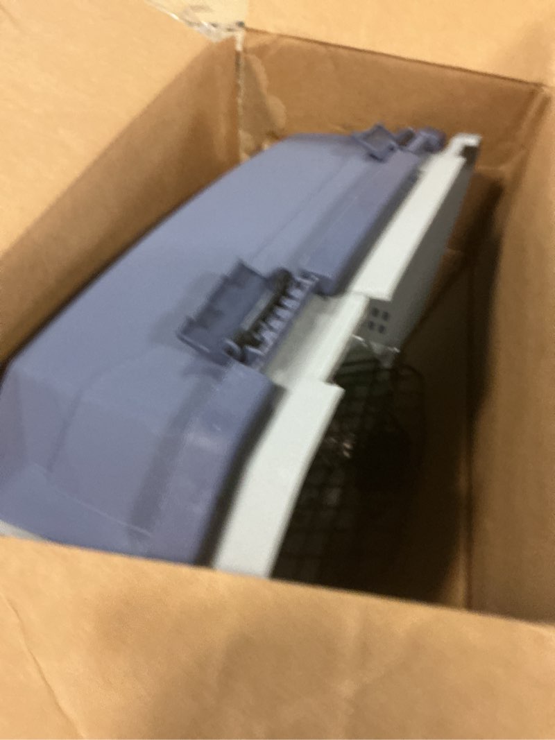 Condition photo showing Good Condition for Amazon Basics 2-Door Top-Load Hard-Sided Dogs, Cats Pet Travel Carrier, Gray & Blue, 22.8"L x 15.0"W x 13.0"H Gray & Blue 22.8"L x 15.0"W x 13.0"H