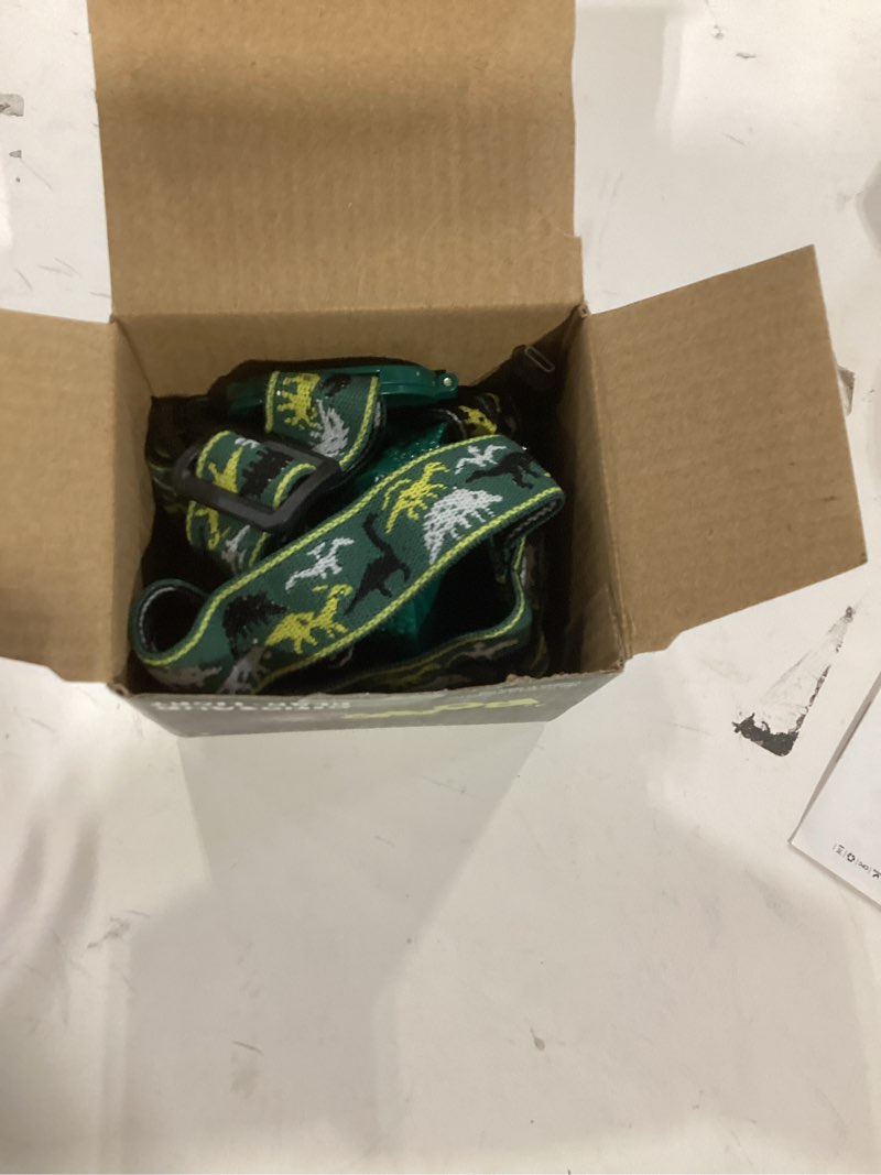 Dysaim Kids Headlamp,Rechargeable T-Rex Dinosaur Headlamp for Kids and LED Head Lamp Camping Gear Fl