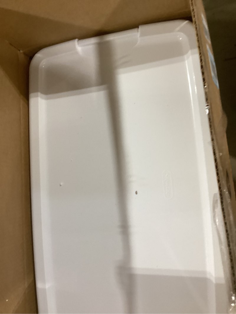 Condition photo showing Good Condition for Sterilite 4 Pack Ultra Latching Box, Storage Bins with Lids, Clear Plastic, 70 Quart - Heavy-Duty Organizing Containers for Closet, Bathroom, and Office 70 Quart 4-Pack