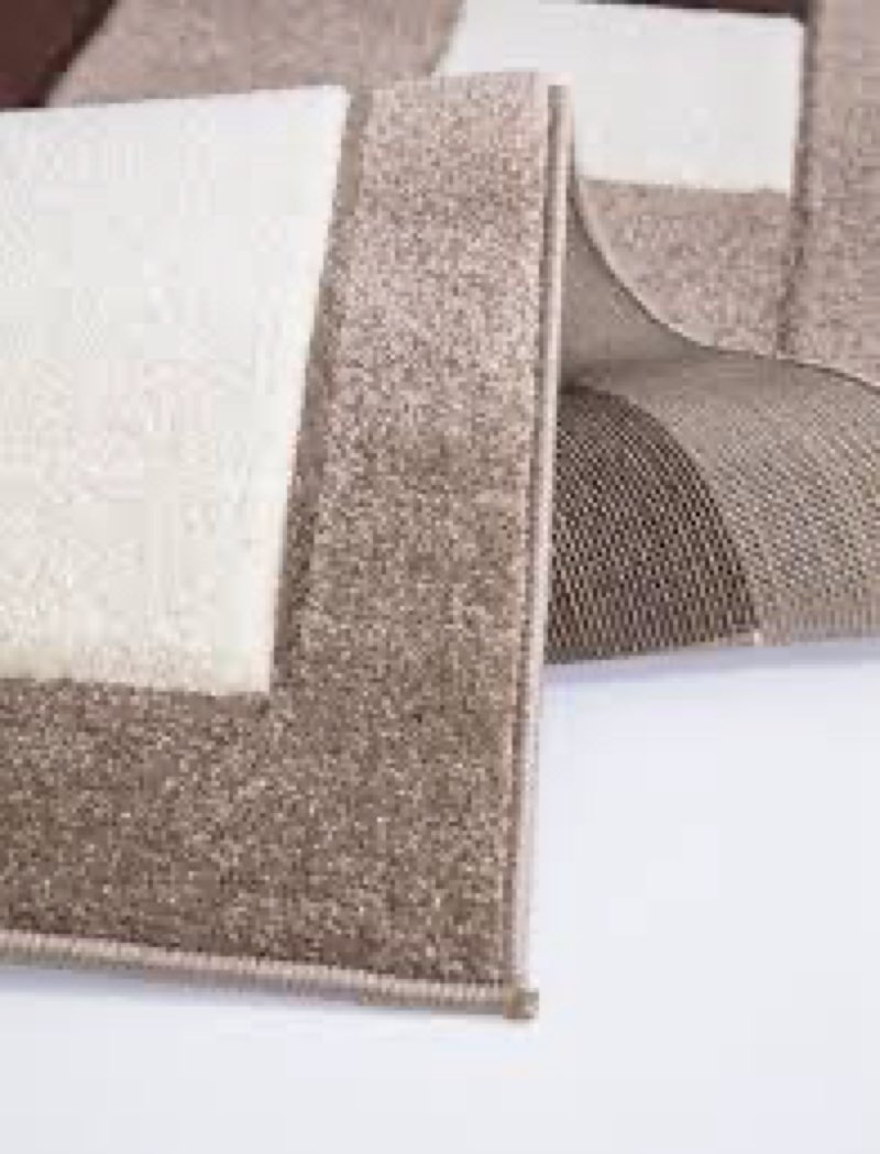 2 piece bath rug set brown (unknwon size)