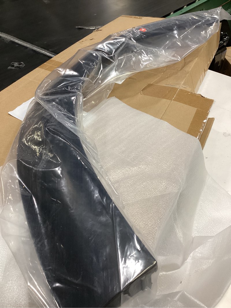 Condition photo showing Good Condition for fender flares compatible with dodge charger srt hellcat/scat pack 2020 2021 2022 2023 widebody front wheel flare molding right passenger side 6tn40tzzae
