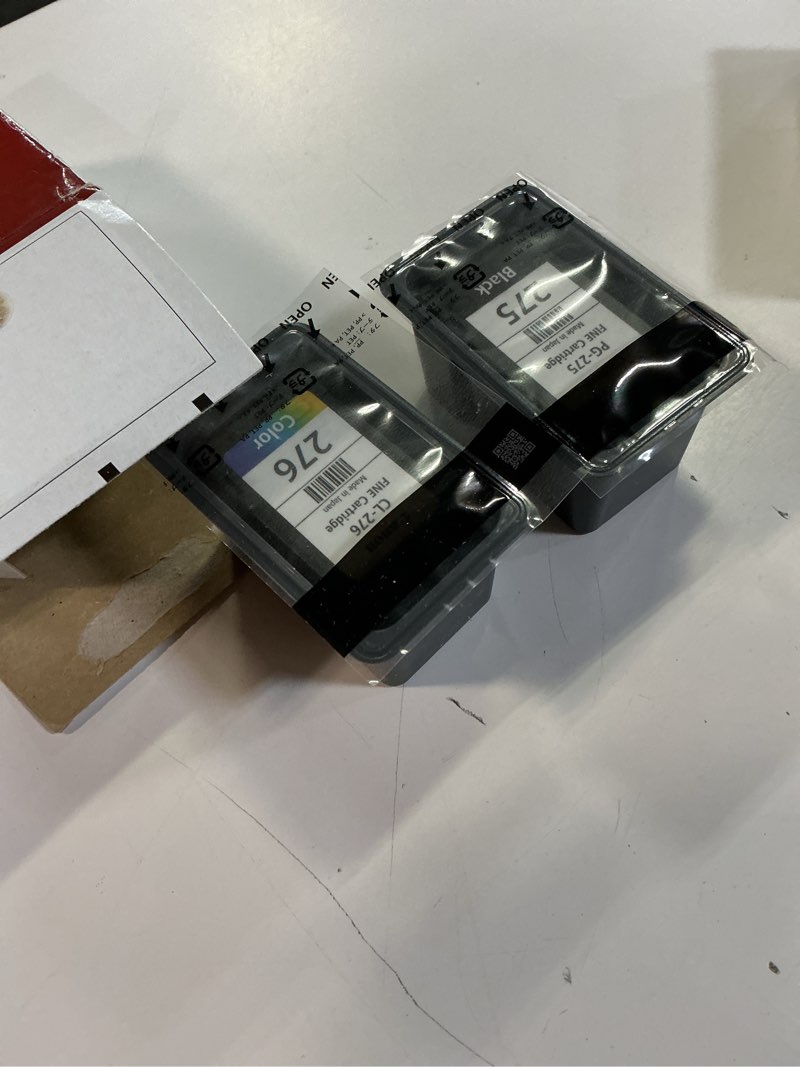 Condition photo showing New/Like New for canon pg-275/cl-276 ink cartridge 2pk - black/tri-color