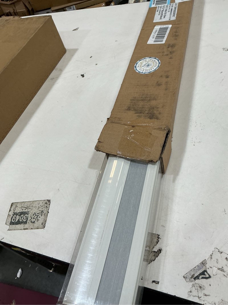 Condition photo showing Good Condition for changshade cordless cellular shades, blackout honeycomb shades for windows, pull down pleated blinds, easy to install for indoor windows and french doors,29" w x 64" h, white blackout white 29"w x 64"h