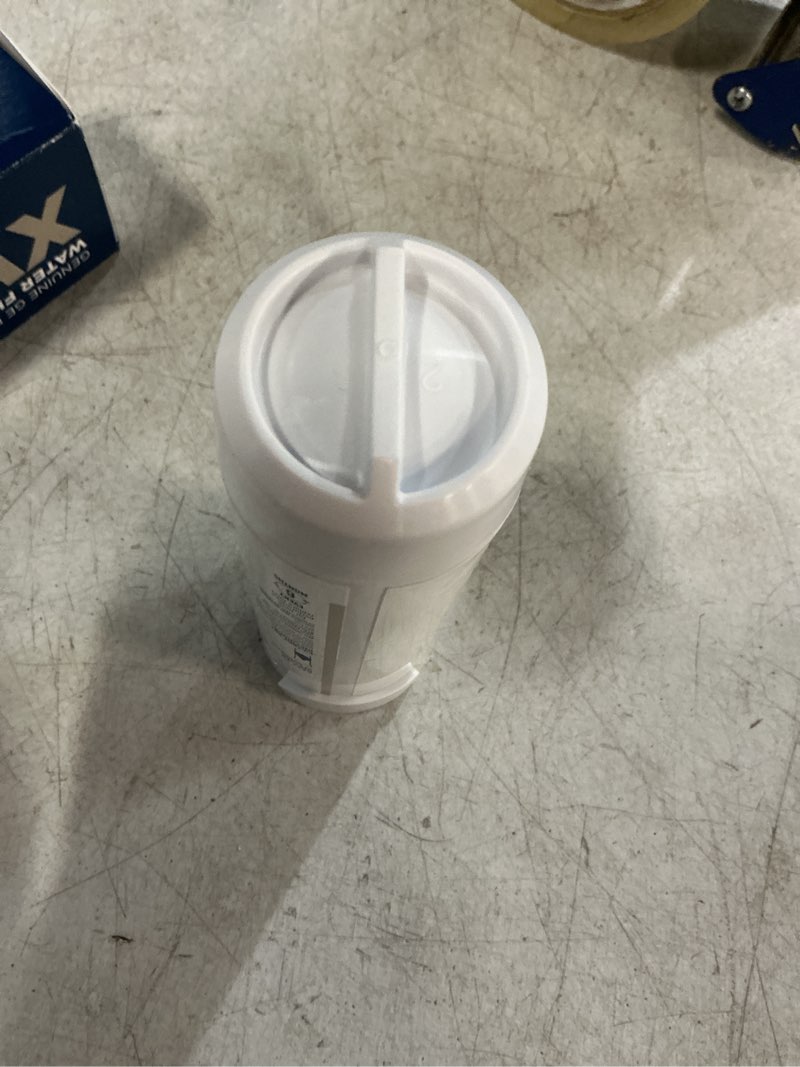 Condition photo showing Good Condition for ge xwfe refrigerator water filter, genuine replacement filter, certified to reduce lead, sulfur, and 50+ other impurities, replace every 6 months for best results, pack of 1