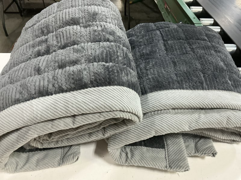 Condition photo showing As Is for couch cover for dogs washable,non-slip fuzzy sofa covers for pets | thick soft furniture protector fits loveseat & sectional,against fur&dirt(dark gray, 1pc/27.6"x82.7"/seat cover)