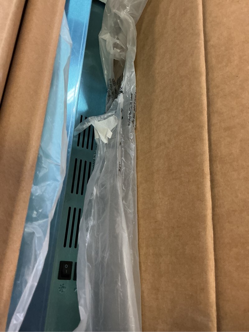 Condition photo showing Good Condition for range hood 30 inch under cabinet, stainless steel kitchen vent hood 280cfm, built-in kitchen stove hood w/rocker button control, ducted/ductless convertible duct, 2 speeds fan, bright led light 30 inch stainless steel