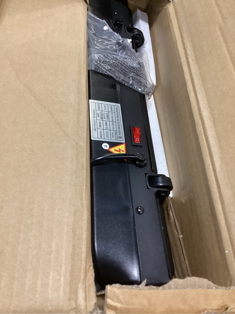 Condition photo showing Good Condition for Walking Pad Treadmill with Handle Bar, Compact Portable Treadmills for Home Small, Electric Walking Pads with Handles, 3.5HP Quiet Motor and LED Display, 400 LBS Capacity