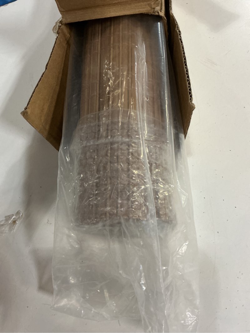 Condition photo showing Good Condition for lazblinds no tools no drill cordless bamboo roman shades, light filtering window treatment, roll up bamboo blinds for window 23'' w x 64'' h, tuscan b tuscan b 23'' w x 64'' h