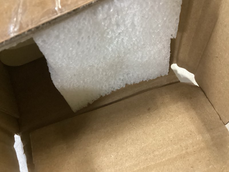 Condition photo showing As Is for LazBlinds Cordless Zebra Blinds for Windows, Free-Stop Roller Windows Shades with Cassette, Light Filtering Dual Layer Sheer Shades for Home and Office, 19" W x 72" H, White White 19" W x 72" H