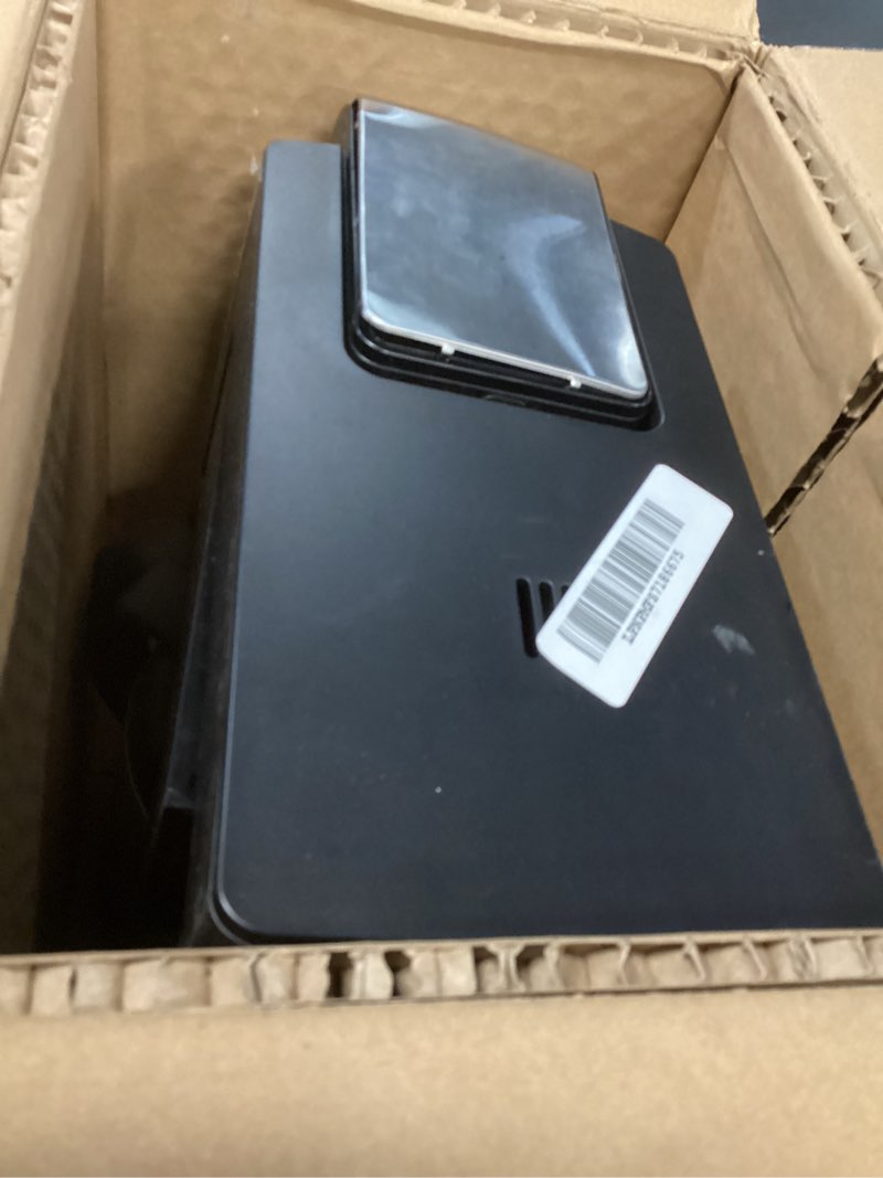 Condition photo showing As Is for Hamilton Beach FlexBrew Advanced 5-in-1 Thermal Programmable 12 Cup Drip and Single Serve Hot & Iced Coffee Maker, Movable 60oz. Water Reservoir, Use Pod Packs and Grounds, Fast Brewing, Black (49929)