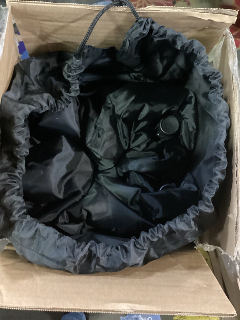Condition photo showing Good Condition for Dream On Me Onyx Baby Playpen, Zipper Access Door, Breathable Mesh Sides, Soft Comfortable Mattress Padded Floor, Easy Fold Design with Travel Carry Bag, Compact Easy to Fold Design - Black