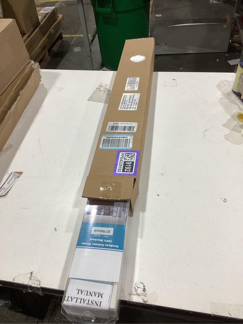 Condition photo showing New/Like New for Changshade Cordless Blackout Cellular Shades for Indoor Windows Doors, Black Out Room Darkening Hone
