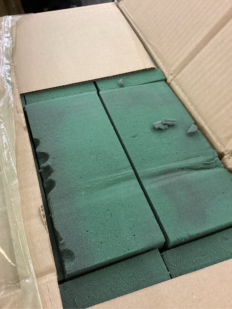 FLOFARE Pack of 48 Floral Foam Blocks for Fresh and Artificial Flowers, Each (7.8” L x 3.5” W x 2.4”