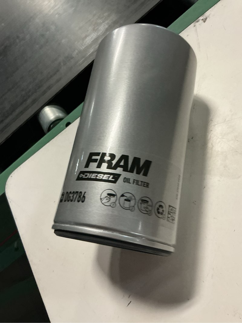 Condition photo showing Good Condition for 2 pack fram dg3786 diesel 20,000 mile oil filter, fits select diesel vehicles