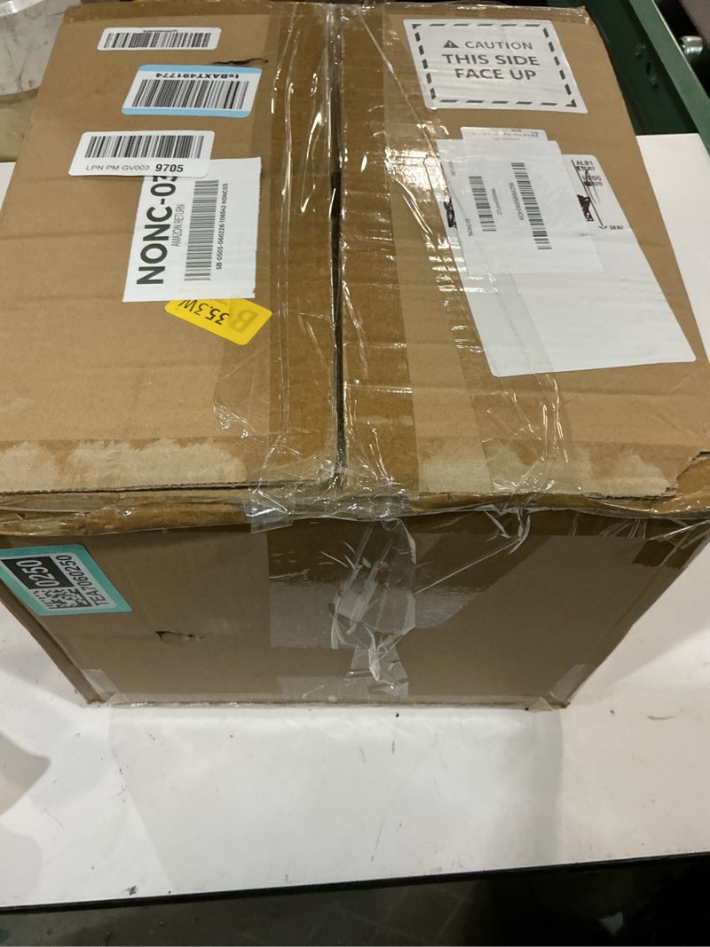 Condition photo showing Good Condition for nfesolar pond waterfall spillway kit, includes waterfall box, filter media, 1200gph water pump and 10 ft corrugated tubing, for ponds and streams up to 3,000 gallons n4332 up to 3000 gallons