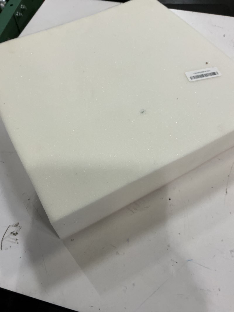 Condition photo showing Good Condition for square high density foam,1"/2"/3"/4"/5"/6" thick upholstery foam sofa chair seating cushion pad replacement,custom size diy craft foam/dog bed/cushion pillow (3" thick - 16"x16")