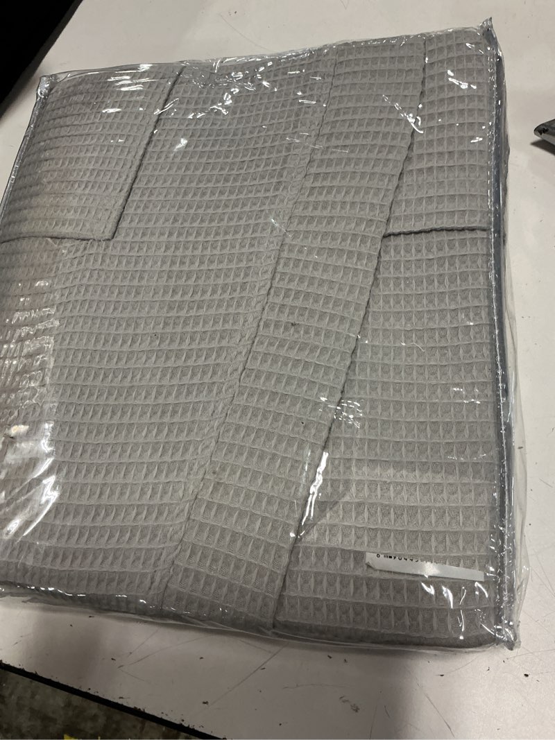 Condition photo showing Good Condition for hotel waffle-terry robes s/m grey 