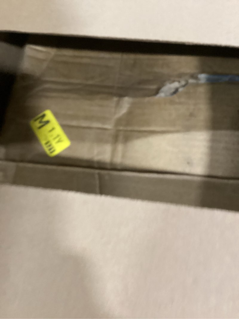 Condition photo showing As Is for Pull Out Trousers Rack 22 Arms Steel Pull Out Pants Rack Sliding Pants Hanger Bar Clothes Organizers for Closet Space Saving and Storage Maximum Load 66lbs, 24(L) x 20.4(W) inch