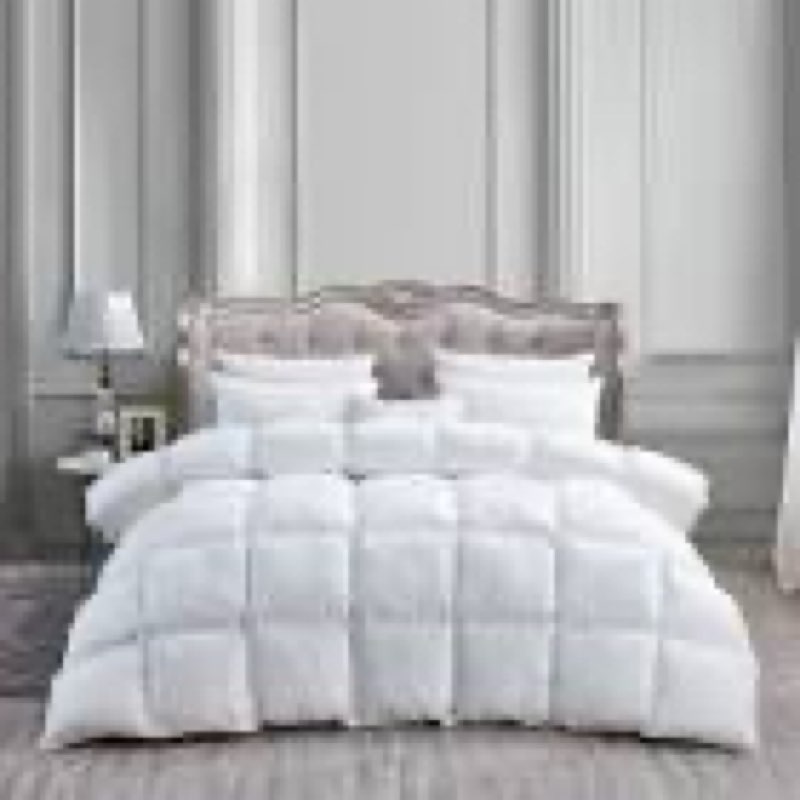premium down comforter, full/queen, down