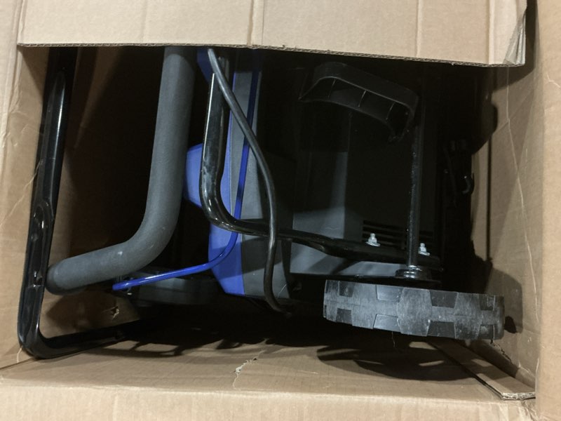 Condition photo showing As Is for Westinghouse WSnow20 Corded Snow Blower 20 Inch, Steel Auger, Dual LED Lights, 1800 Watt Motor, Electric Snow Blower with 25ft Throwing Distance, Plows 680lbs/min, Adjustable Chute