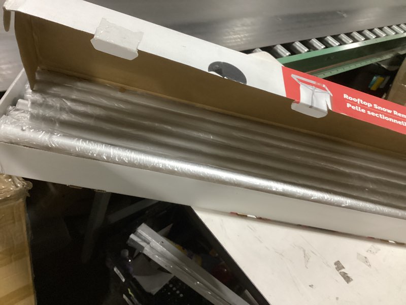 Condition photo showing Good Condition for SNOWPEELER Premium Roof Rake for Snow Removal - 30 ft. Snow Removal Tool - Snow Rake for House Roof - Snow Roof Rake - Telescopic Heavy Duty Snow Shovel for Rooftop