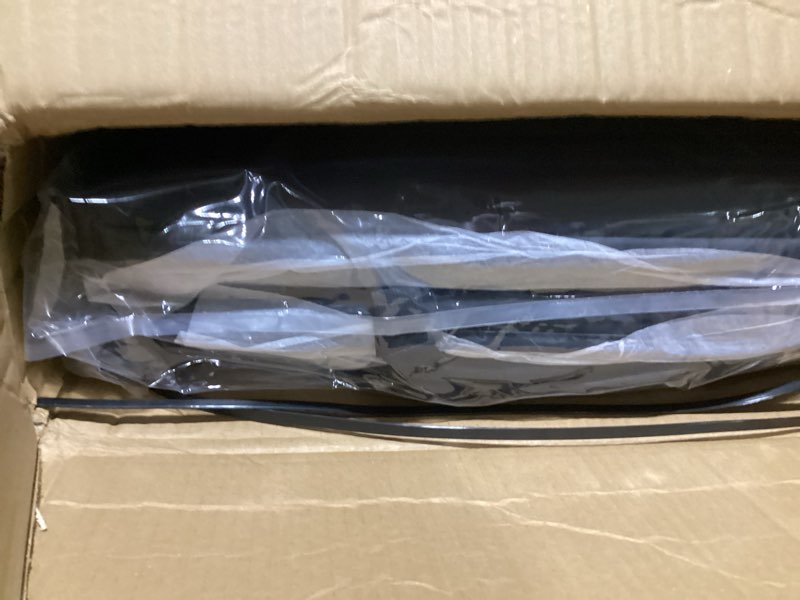 Condition photo showing New/Like New for car pass faux leather car seat covers front seats only, 3d foam support car seat covers, universal fit for trucks vans suvs sedans automotive comfortable, airbag compatible 2 pieces front solid black black front
