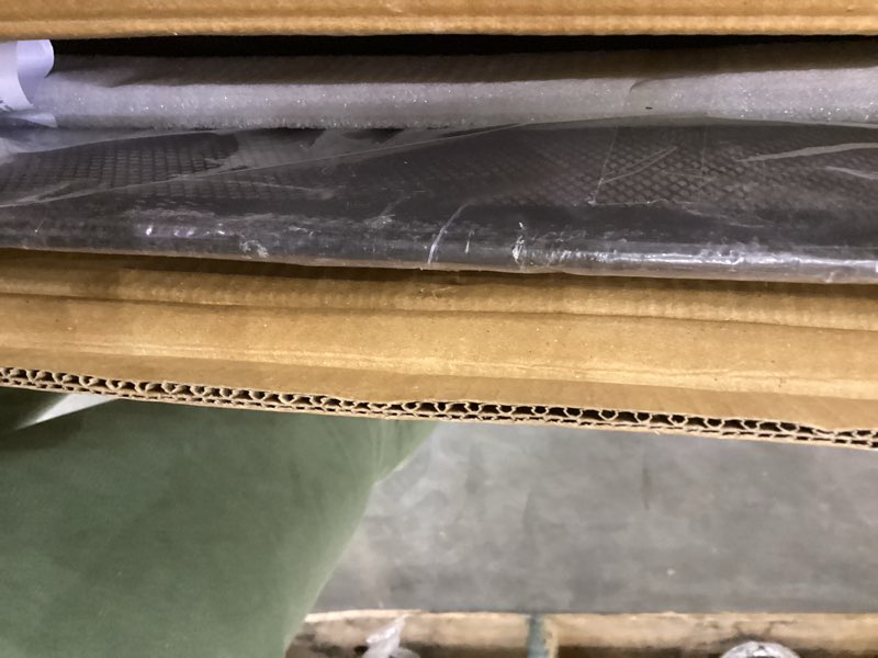 Condition photo showing New/Like New for UniFlame, S-1127, Small Wrought Iron Spark Guard Fireplace Screen (41" Wide x 31.5" Tall) Medium