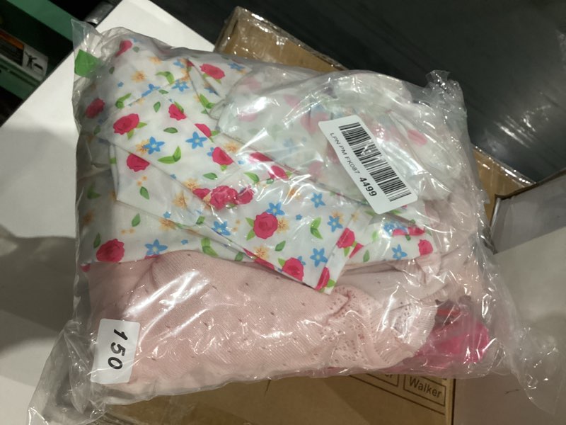 Condition photo showing Good Condition for 100 Days of School Costume for Girls, Old Lady Costume for Kids, Granny Grandma Dress Up Pink-set 3 8-10yr