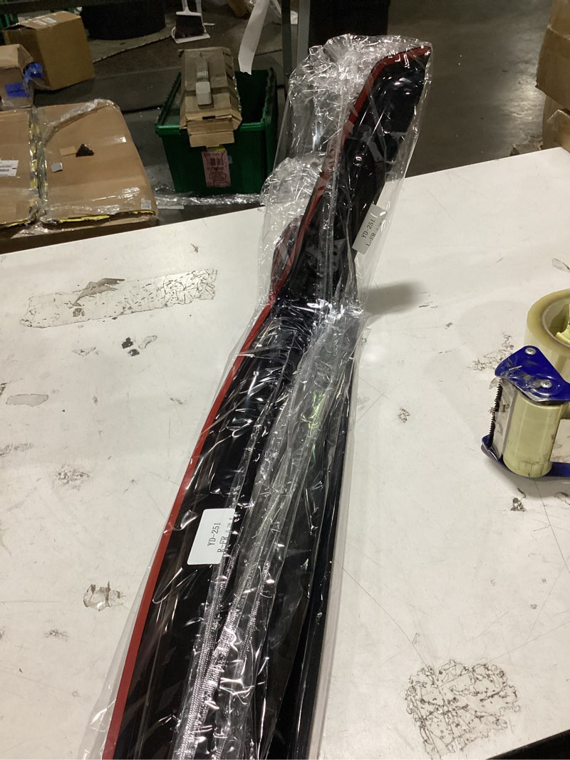 Condition photo showing As Is for in-channel window rain guards for 2015-2022 chevy colorado/gmc canyon crew cab, window visors vent guard shade deflectors 2015-2022 chevy colorado / gmc canyon crew cab