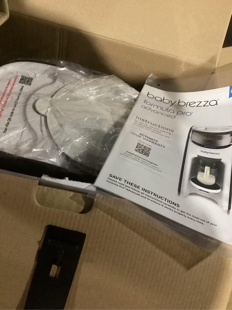 Condition photo showing Good Condition for Baby Brezza New and Improved Formula Pro Advanced Formula Dispenser Machine - Automatically Mix a Warm Formula Bottle Instantly - Easily Make Bottle with Automatic Powder Blending, White