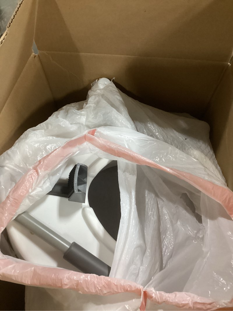 Condition photo showing Good Condition for Carex E-Z Lock Raised Toilet Seat with Handles - 4.5 Inch Toilet Seat Riser with Arms, Toilet Riser Fits Most Toilets, Elongated or Round, Toilet Seat Lifter, White