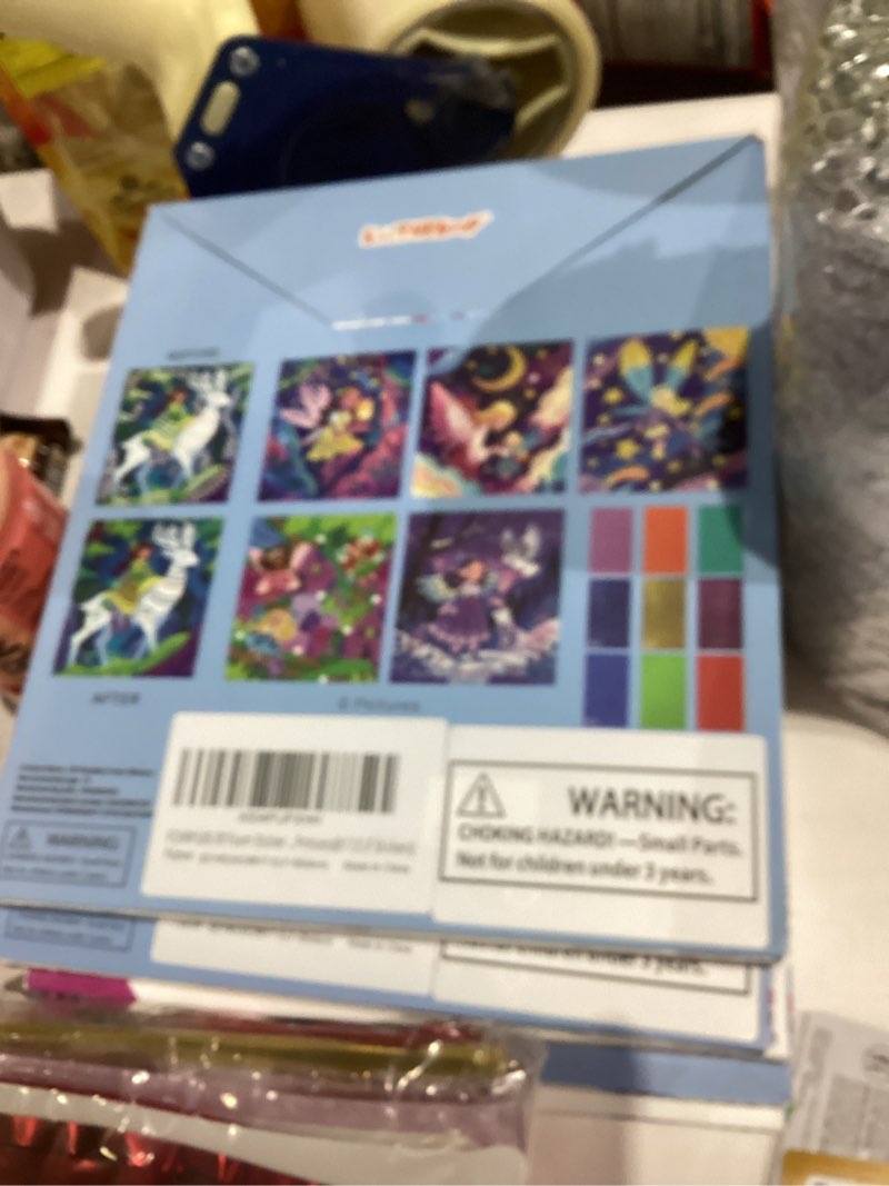 Condition photo showing New/Like New for FOVRPUIB Foam Sticker Art Activity, DIY 3D Arts and Crafts Travle Toys, Princesses Mess-Free Fun for Kids Christmas Birthday Gift Stocking Stuffer (Princess)