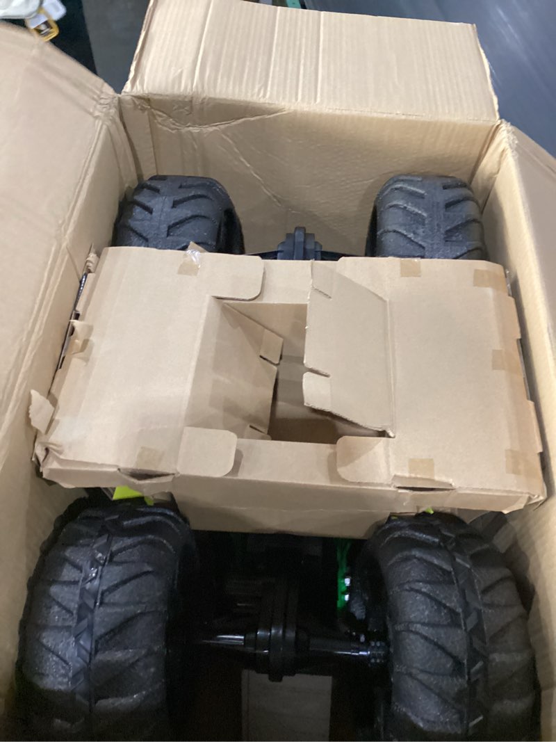 Condition photo showing Good Condition for monster jam, official mega grave digger all-terrain remote control monster truck, over 2 ft. tall, 1:6 scale, kids toys for boys and girls ages 4 and up mega grave digger (v2)