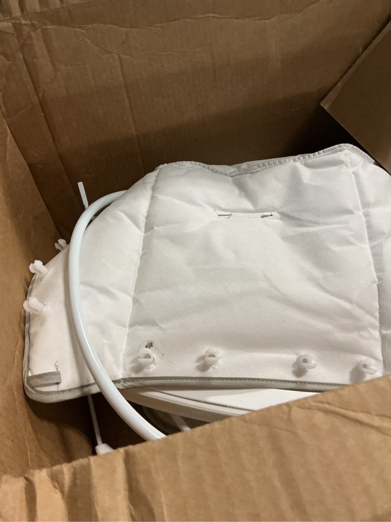 Condition photo showing As Is for ingenuity keep cozy 3-in-1 grow with me vibrating baby bouncer seat & infant to toddler rocker, 0-30 months up to 40 lbs (linden)