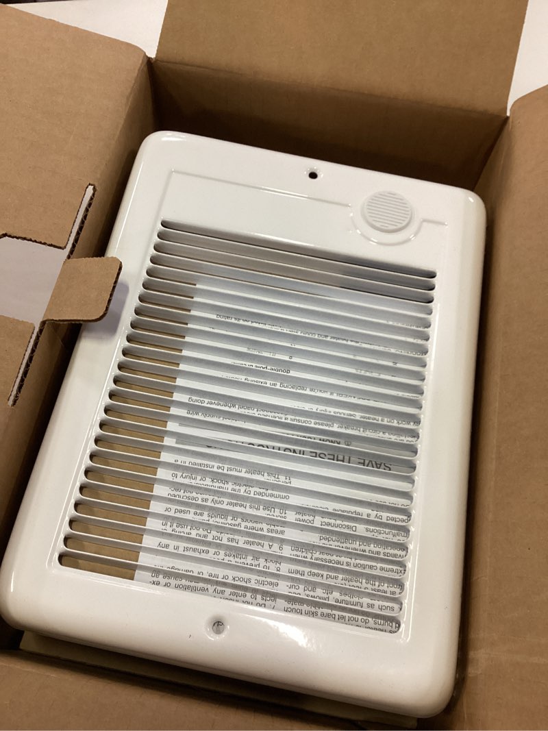 Condition photo showing New/Like New for cadet com-pak 1500-watt 240-volt fan heater (5.25-in l x 12-in h grille)