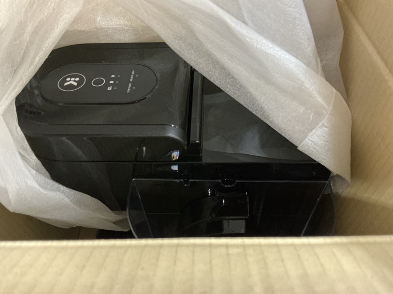 Condition photo showing As Is for keurig k-express essentials black single-serve k-cup pod coffee maker