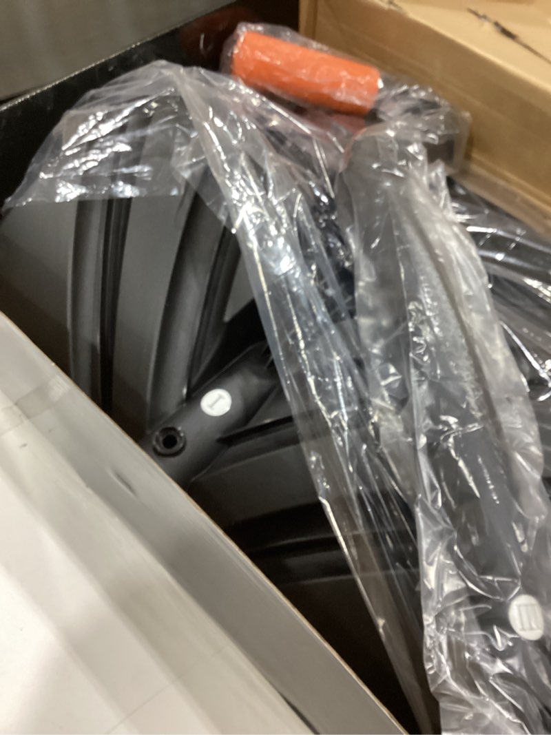 Condition photo showing As Is for Snow Shovel Heavy Duty for Driveway with Ergonomic Handle to Use Without Backpain for Home Garage Car - Snow Shovel with 18 Inch Blade Large Capacity and 58 Inch Long Ergonomic Handle (Black)