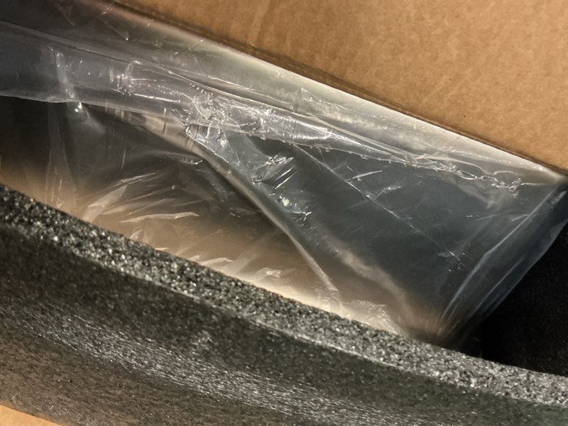Condition photo showing New/Like New for urpower stainless steel cat litter box with lid extra large enclosed litter box non-sticky metal pan with high sided & scoop, odor free, front & top entry, anti-leakage, easy cleaning gray x-large