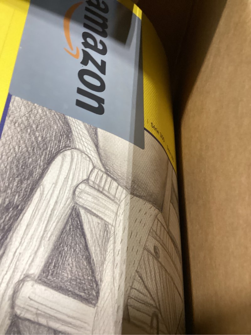 Condition photo showing As Is for strathmore smooth newsprint paper pad 18"x24"-50 sheets -307018 18x24 smooth 50 sheets