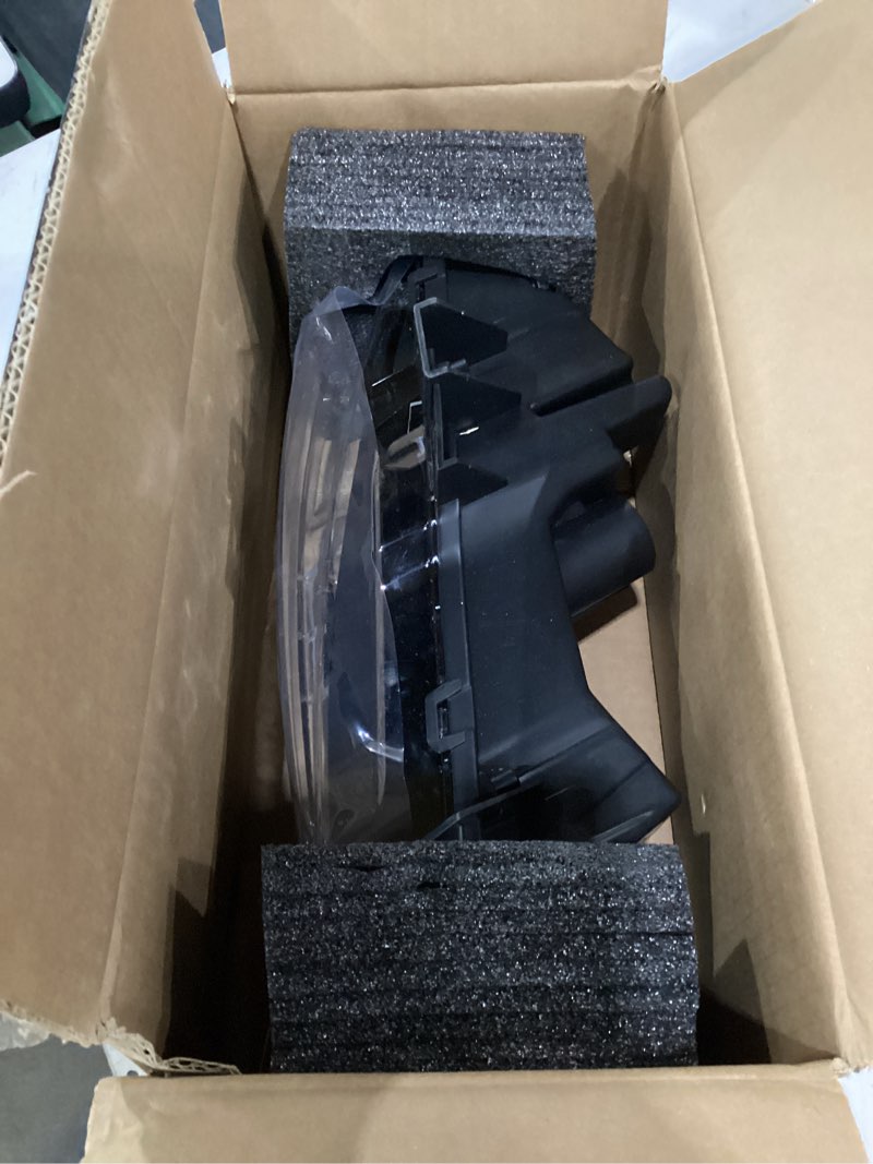Condition photo showing Good Condition for front fog lights, model y daytime running light led drive side & passenger side fog light compatible with tesla model 3 17-23 and model y 2019-2024 1077391-00-e, 1077391-00-f(driver's side/left side) fog light driver's side/left side