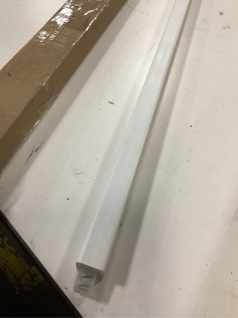 Condition photo showing As Is for Towel Bar Replacement Rod 24-Inch Spring End Sturdy Plastic Wall Mount Replacement Towel Bar for Bathroom and Kitchen Towel Storage (2 Pack)