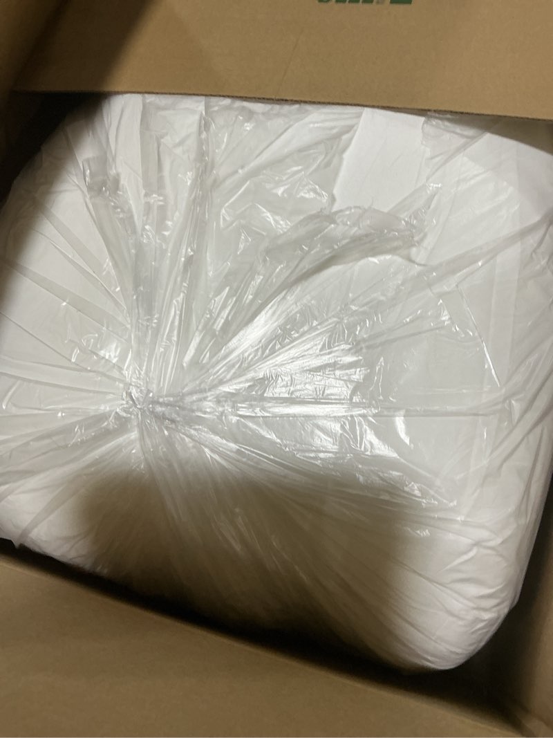 Condition photo showing Good Condition for Throw Pillows Insert Set of 2, White 24x24 in Pillow Inserts with 100% Cotton Cover,Bed and Couch Decorative Stuffer Pillows,Indoor Pillows for Sofa