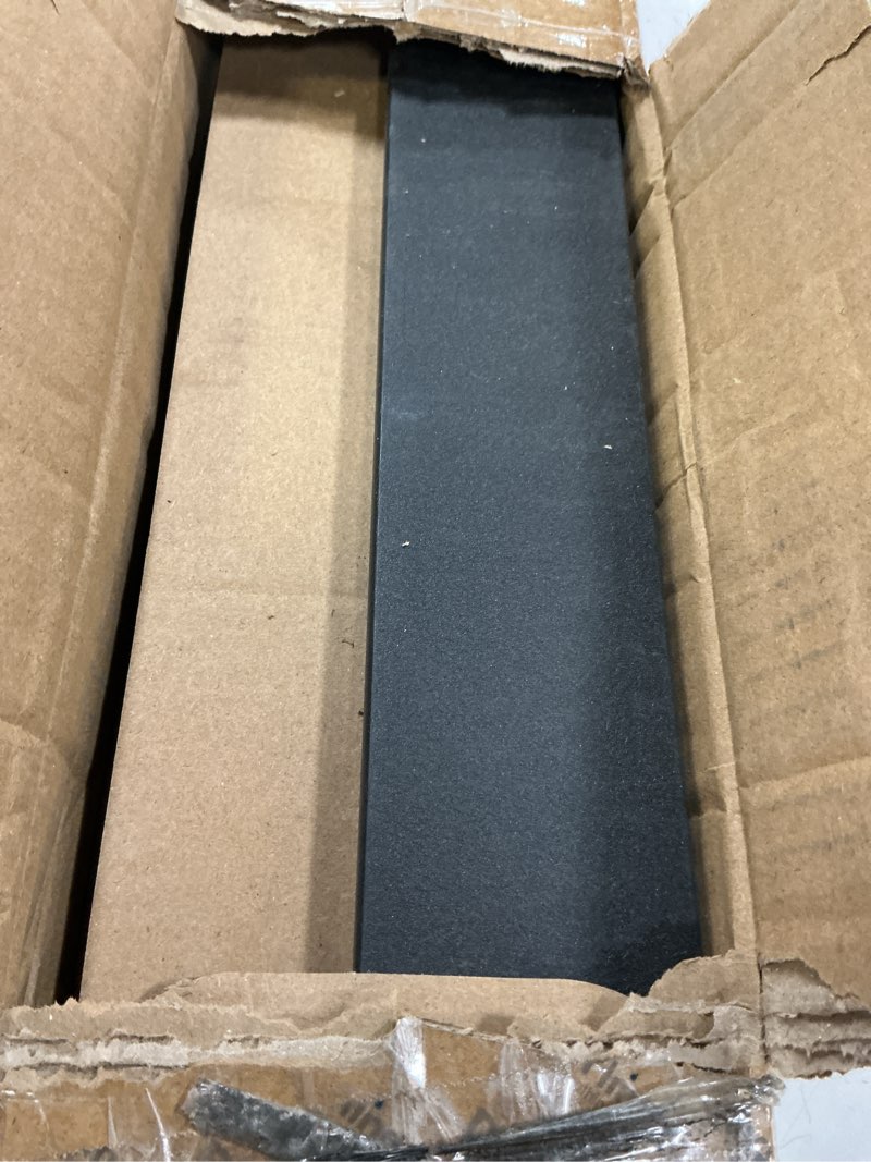 Condition photo showing As Is for Hidden Island Countertop Support Bracket 2 Pack Black 42 Inch Heavy Duty Granite Countertop Bracket Iron Island Support Brackets for Granite Quartz Wood 42 inch Black-2 Pack