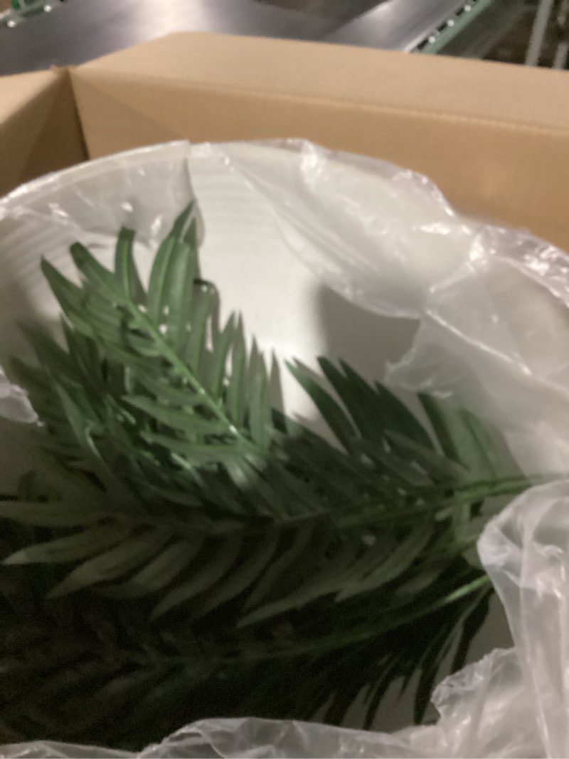 Condition photo showing Good Condition for Good Pet Stuff Hidden Litter Box & Reusable Liner Essentials Kit, Round Enclosed Cat Planter Furniture, Fake Plant, Hooded Vented Carbon Filter System for Odor Control, Easy to Clean, Seagrass Green