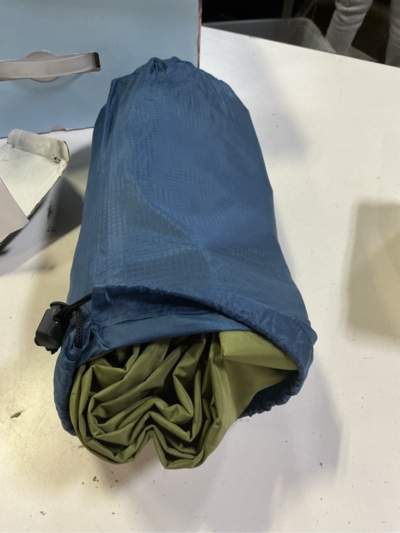 Condition photo showing Good Condition for Camping Sleeping Pad, Ultralight Camping Mat with Pillow, Built-in Foot Pump Inflatable Sleeping Pads Compact for Camping Backpacking Hiking Traveling Tent,Single,Green