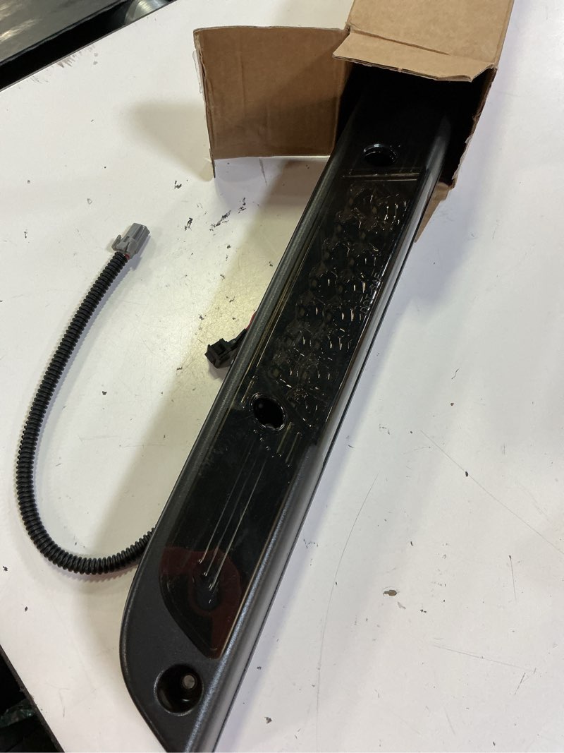 Condition photo showing Good Condition for led third brake light for 15-20 f'ord f150 17-22 f250 f350 super duty ranger maverick rear center high mount stop lamp chmsl white cargo lamp strobe feature 3rd brake replacement smoked lens
