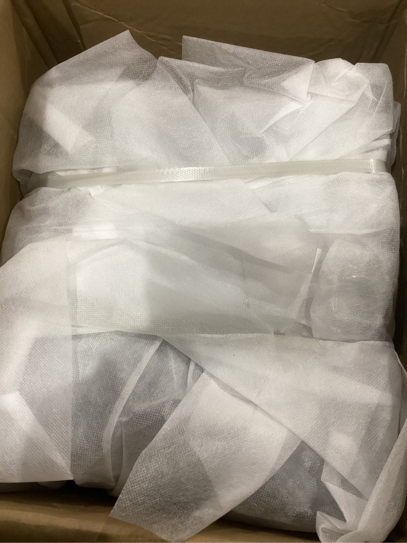 Condition photo showing As Is for EHEYCIGA Foldable XXL Dog Bed for Large Sized Dog, 54"x38"x7.5" Faux Fur Fluffy Pet Couch Bed, Orthopedic Calming Memory Foam Big Pet Bed, Washable Pet Sofa Bed with Non-Slip Bottom, Faded Black 54x38x7.5(Folded 38x27) Faded Black