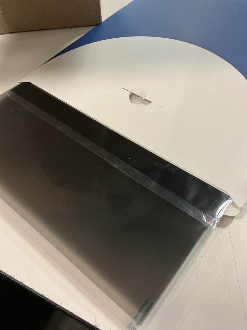 Condition photo showing Good Condition for [2 Pack] 24 Inch Privacy Screen for Computer Monitor 16:10 Aspect Ratio, Eye Protection Anti Blue Light Glare Shield, 24inch Removable Black Blackout Anti Spy Desktop Security Private Filter